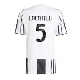 Pánské fotbalový oblečení Juventus Manuel Locatelli #5 Domácí košile 2025-26 Krátkým Rukávem